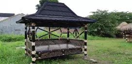 Gazebo pondok saung lesehan gubuk