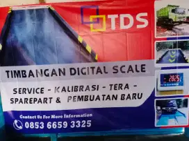 Timbangan truk dengan kapasitas 20/80 ton