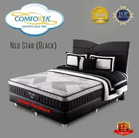 Springbed Comforta Neo Star ( black ) 5kaki