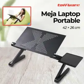 taffware meja laptop portable table length 42x26cm