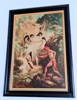 Lukisan Jaka Tarub (Replika)