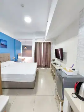 Di sewakan studio furnish tahunan apartement the nest