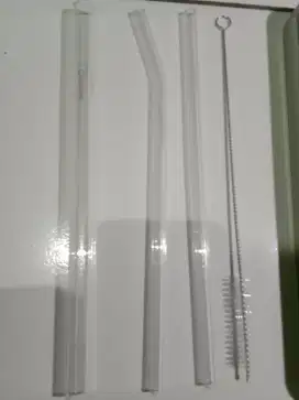 Sedotan Reusable Glass Straw Chatime