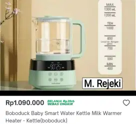 NEW SEGEL! BOBODUCK MILK WARMER PENGHANGAT SUSU/BABY SAFE AVENT KURUMI