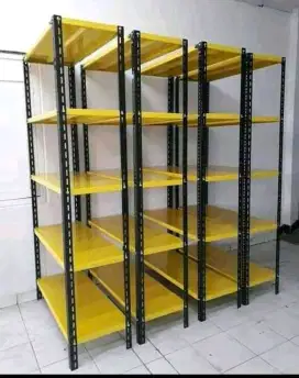 Rak besi rak gudang serbaguna cat open plat tebal
