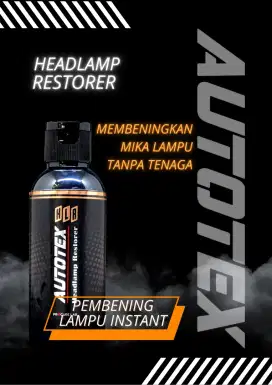 Autotex Headlamp Restorer Pembersih Mika Lampu Ukuran 50 ml