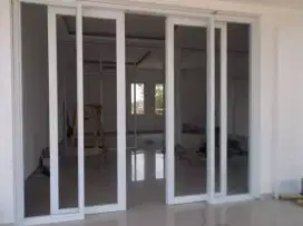 kusen aluminium pintu jendela kaca