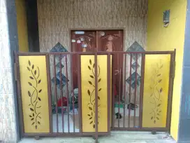 Pagar kombinasi cating laser