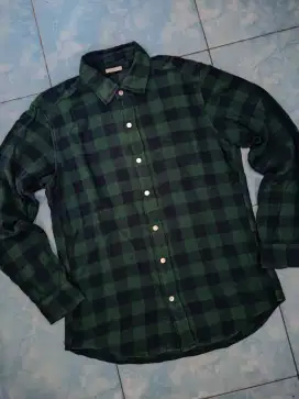 GU Uniqlo Kemeja Flannel Flanel