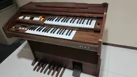 Organ Vintage Elka antik jadul alat musik hobby - murah