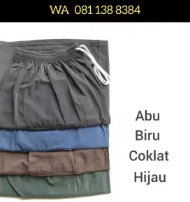 Celana Cargo/ Celana Pendek/ Celana Kargo,Bahan Semi Jeans, Bisa Antar