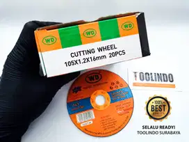 WD Guringda Potong 4 105X1.2X16mm isi 20pcs - Batu WD Cutting 4 Inch