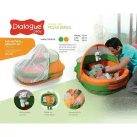 Dialogue Baby Kasur Bayi Kelambu Polka Series DGK 9105