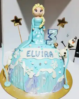 Kue ultah Frozen