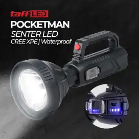 Senter LED Flashlight waterproof USB rechargeable cree xpe