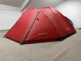 Tenda Dome Camping Borneo 4 Merah