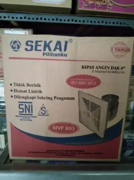 EXHAUST PLAFON SEKAI 8 KIPAS HISAP PLAFON