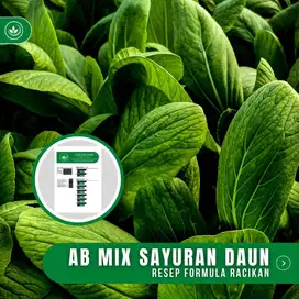 Resep Formula AB Mix Sayuran Daun
