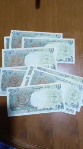 Dijual Uang lama 500