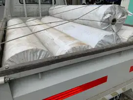 Ready geotextile woven(hitam) dan geotex non woven(putih)