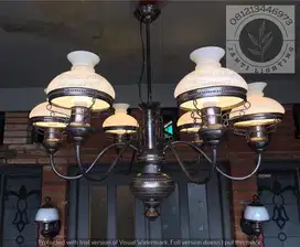 Lampu gantung cabang lampu hias gantung klasik lawasan