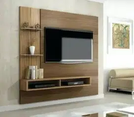 Interior desain kamar tidur,almari pakaian/wardrobe,dipan,backdrop tv