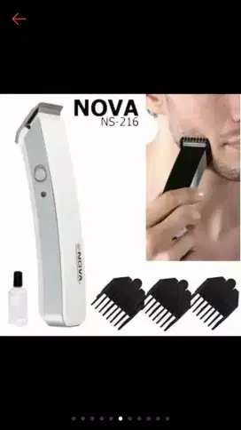 Alat Cukur Rambut Tanpa Kabel Nova NS-216