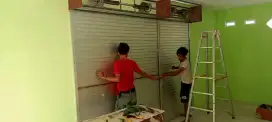 Rolling door aluminium Surabaya Barat