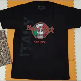 Kaos HRC (Hard Rock Cafe) FLORENCE Original dari Italia Dewasa M