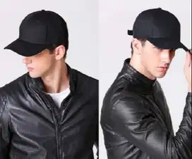 Topi baseball Hitam polos Keren