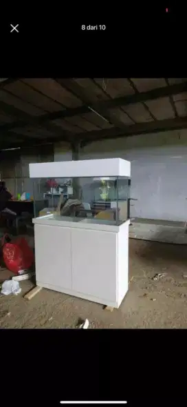 Aquarium sudah Dgn Kabinet minimalis