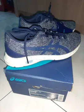 Asics Hypergel- Yuwrna indigo blue,warna unik,brg limited