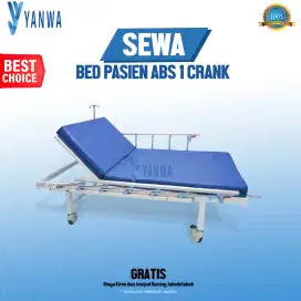 Sewa bed rumah sakit  1 crank