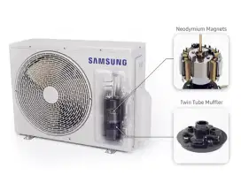 SAMSUNG AC SPLIT WINDFREE 1PK INVERTER HEMAT LISTRIK (AR10CYFAA)