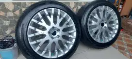 velg KAHN Hyper Silver 
R20 9.5 pcd 120 et 45 Land Rover