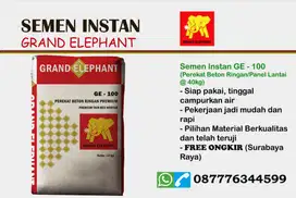 SEMEN INSTAN GE 100 PEREKAT PANEL LANTAI @ 40 KG