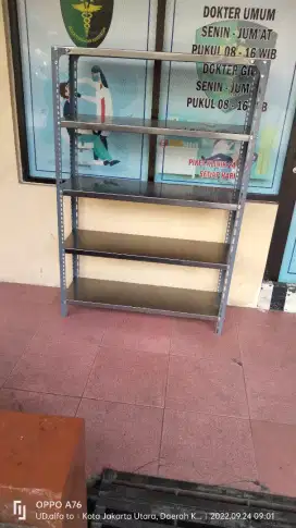 Rak besi yg dri bahan stenlis bermacam2 warna
