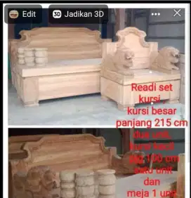 Bangku ruang tamu