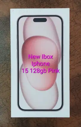 NEW IBOX IPHONE 15 128GB PINK