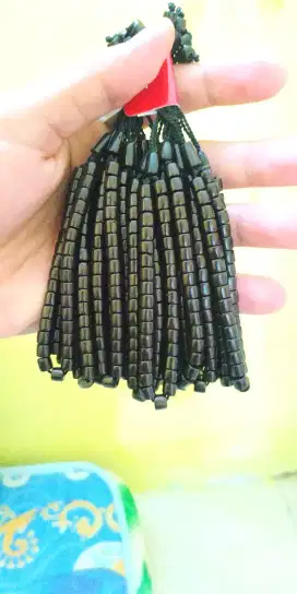 Gelang kokka kaukah 33 butir (HITAM)