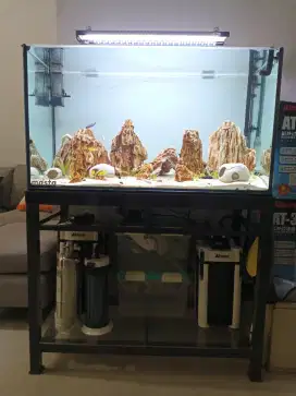 Aquarium Aquascape Fullset