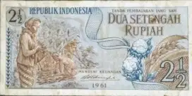 Uang Dua Setengah Rupiah