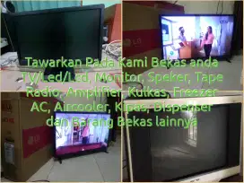Siap Terima terus TV, Led/Lcd, Plasma, Tabung dan elektronik lainnya