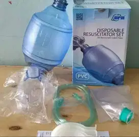 DISPOSABLE RESUSCITATOR SET (BOX) SET RESUSCITATOR / RESUSKITATOR