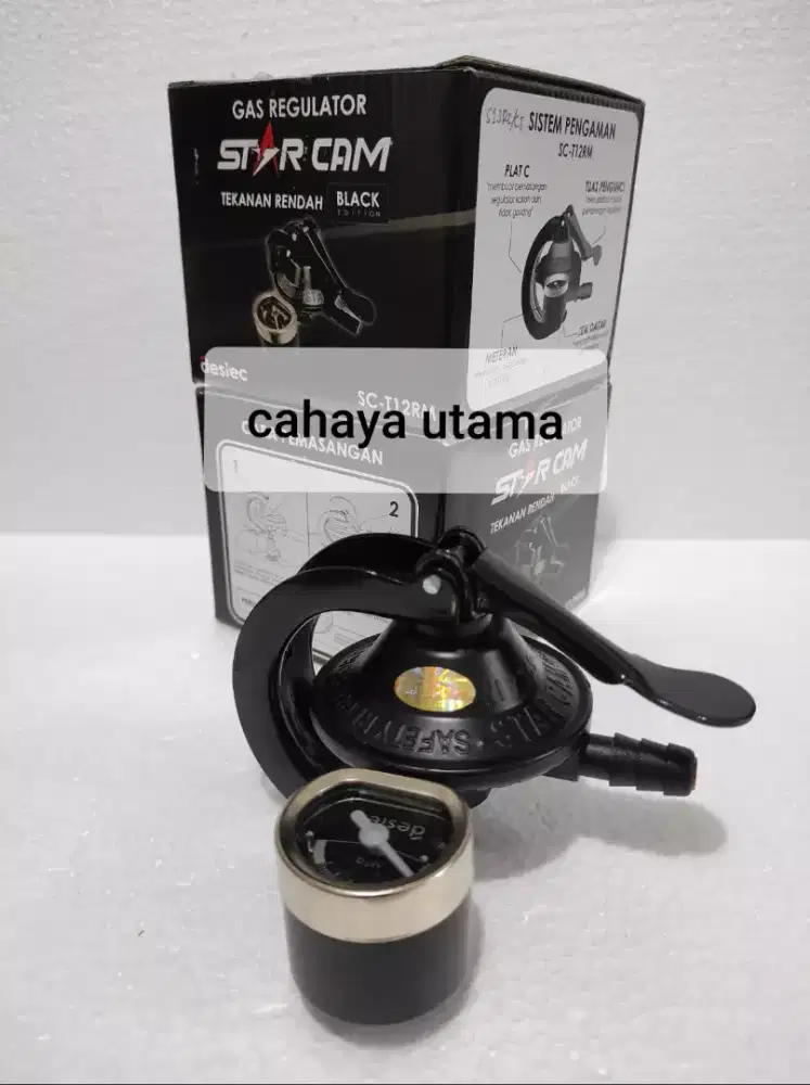 REGULATOR GAS BAGUS STARCAM SC-T12RM (BARU)