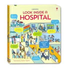 Usborne Look inside A Hospital With over 50 flaps to lift