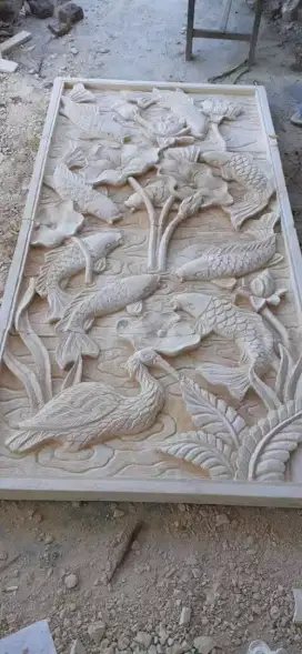 Ukiran batu alam jogja