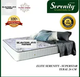 (KASUR SAJA) PROMO Springbed Elite Serenity Superstar 120x200