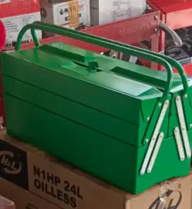 (RUMAH TEKNIK JOGJA)Kotak alat dari logam TEKIRO japan