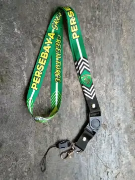 Souvenir Tali Lanyard Tali ID Card Gantungan Kunci Sablon Print Custom